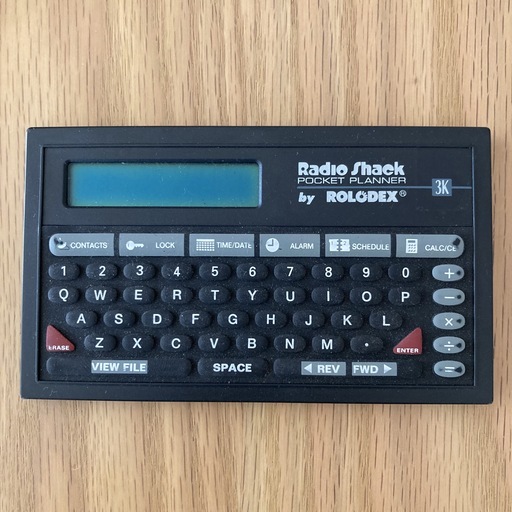 その他 Radio Shack POCKET PLANNER