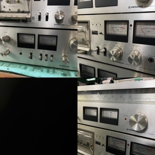 パイオニア　3点セット　TX-7600 CT-500 SA-7800 アンプ　チューナー　カセットデッキ　ジャンク品