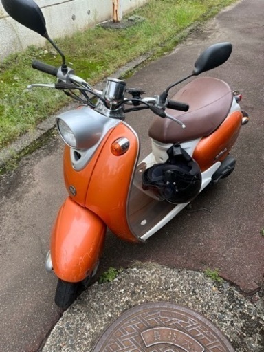 YAMAHA ビーノ2 オレンジ (実働/書類付き)値下げ交渉可