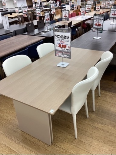 KJ-11【新入荷　リサイクル品】ダイニング5点セット1650