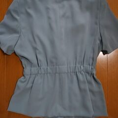 水色の半袖ジャケット (ティファニー色)の画像