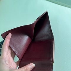 カルティエ　折り畳み財布の画像
