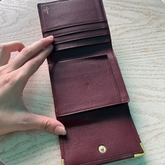 カルティエ　折り畳み財布の画像