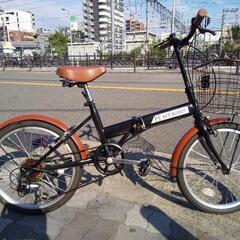 中古】東淀川駅の折りたたみ自転車を格安/激安/無料であげます