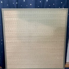 つながる正方形の畳 3枚の画像