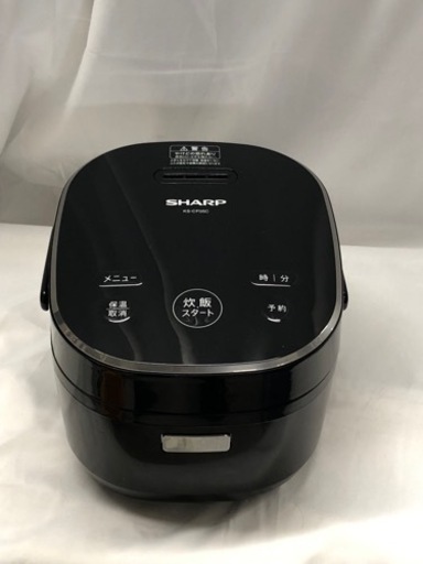 SHARP2022年製3合炊き美品ジャー炊飯器