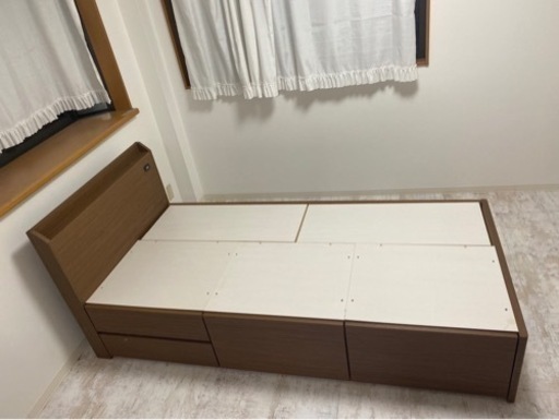 ✨収納付き❣️シングルベッド フレーム?✨