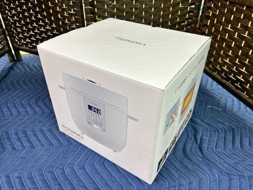 2021年製■美品■MONONICS ■炊飯器 MN-RC12-BK 　12.RICE COOKER