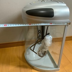 テトラ水槽　ハーフムーンアクアリウムの画像