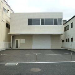 賃貸事務所倉庫★駐車スペース有り★電動シャッター★中央市場前駅徒歩2分