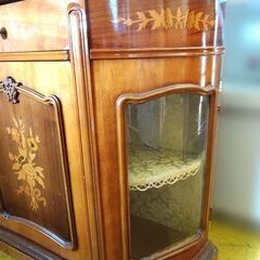 札幌発◆FP PASI 木製 キャビネット 大理石天板 イタリア製 リビングボードの画像