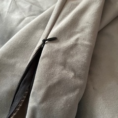 シルバーベルベットのクッションカバー(新品)3枚セットの画像