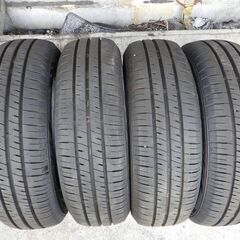 2022年製！極上イボ付9.5分山！185/65R15 Maxrun Efficia 4本セット（製造年全て2022年10週）！日本製 住友ゴム（＝ダンロップ） 国産低燃費タイヤ！