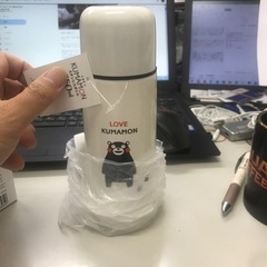 くまもんステンレスボトル350ml クマモンの画像