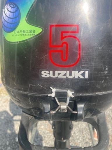 [値下げ交渉可]スズキ　DF5 船外機　SUZUKI 5馬力