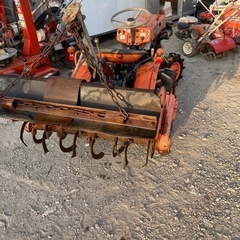 レンタルＯＫ整備品トラクター B5000 9馬力 4WD ロータ...