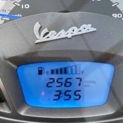 美車！ベスパGTS250 ie走行2567キロ！の画像