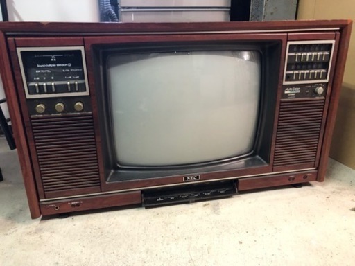 NECレトロブラウン管テレビ