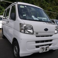 (ID4610)軽バン専門店在庫100台　２７万円　スバル　サン...