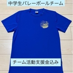 BLUE WAVES Tシャツ｜チーム活動支援込｜中学生向けバレ...