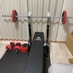 ベンチプレス一式＋ダンベル