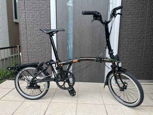 ほぼ未使用❗️ブロンプトン Cline 2022 Black edition 純正バック他オプション多数！