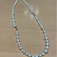 スピック&スパンで購入したコットンパールネックレス 2WAYの画像