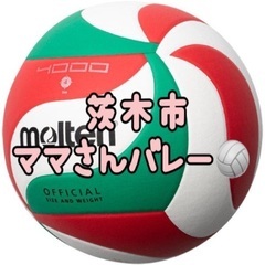 茨小ママさんバレー９人制メンバー&監督大募集💕