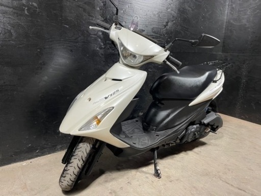 買取強化中！！★お支払い総額9.8万円★ スズキ アドレスV125S CF4MA 機関良好♪外観良好♪ 社外マフラー！Sタイプ！通勤通学に！カスタムベースにも♪関東圏内即日配送可能です！