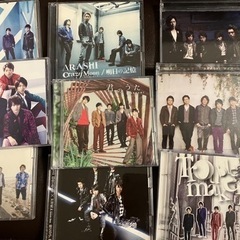 嵐　【中古】アルバム3枚　シングル10枚の画像