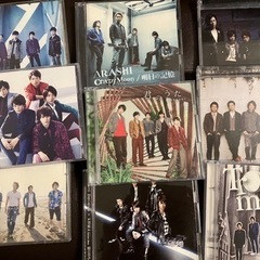 嵐　【中古】アルバム3枚　シングル10枚の画像