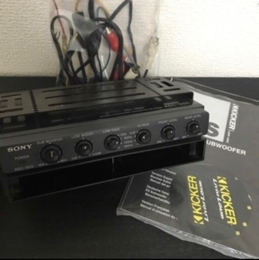 再値下げ‼️⭐︎kicker ES124ウーファー⭐︎オマケ付