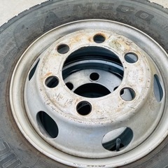 TOPY スチール ホイール 17.5×6.00 135-9CS1本 127-9CS5本 6H-222.2 225/80R17.5の画像