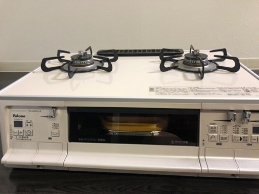 【プロパンガスコンロ】パロマ ガスコンロ グランドシェフシリーズ PA-A93WCH-R【右強火力/都プロパンガス】ホワイト