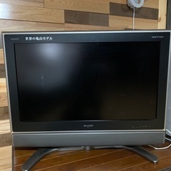 シャープ32インチ液晶テレビ　ジャンク品