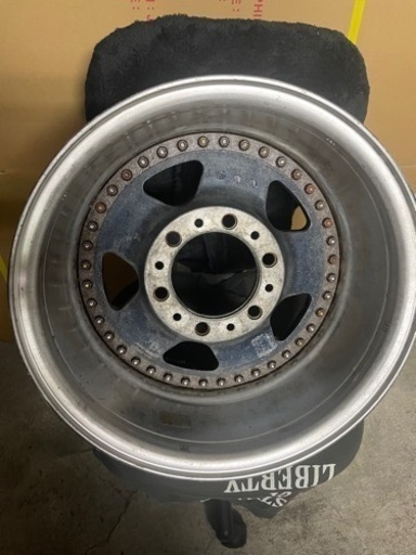 旧車ワイドアルミ！FET 4×4 SPORTS TRACTION6穴アルミホイール4本セット