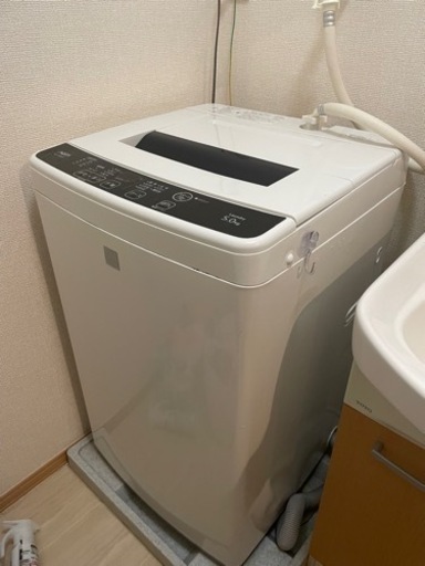AQUA 縦型洗濯機　5.0kg