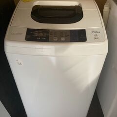 ☆中古￥8,500！HITACHI　5.0kg洗濯機　家電　20...