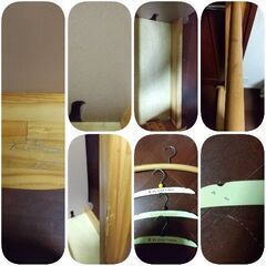 四国工芸  森のサーカス くまさんのハンガーラックの画像