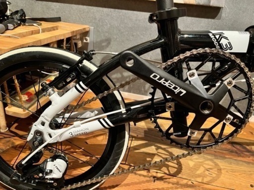 DAHON K3 軽量折りたたみ自転車(輪行バッグ付き)