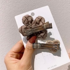 ベビー👶ヘアピン ヘアゴム リボン🎀ハート❤お花🌼.*の画像