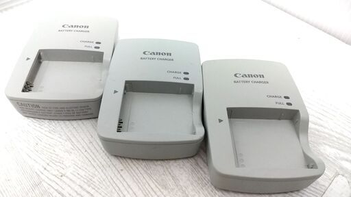 【決まりました】Canon/キャノン 純正 充電器 バッテリー チャージャー 3個 まとめ ジャンク 扱い 【CB-2LY】