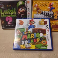 売れました♡3DSソフト3本セット☆　スーパーマリオ3Dランド　...