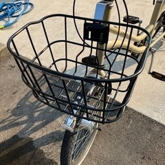 非電動　子供乗せ自転車　マルイシ ふらっかーずココッティ 2022年モデル 20インチ 内装3段変速 オートライトの画像