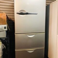 配送可能　サンヨー SANYO SR-261U(S) [冷蔵庫（255L・右開き） ヘアラインシルバー]