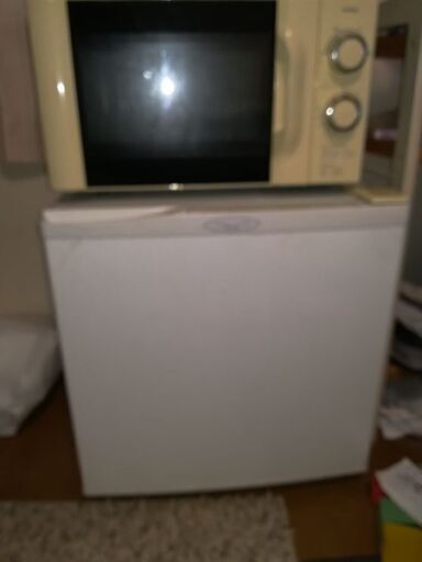 単機能電子レンジ＆1ドア冷凍冷蔵庫