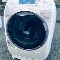 ④♦️EJ2680番 HITACHI ドラム式電気洗濯乾燥機