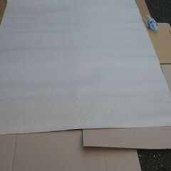 クッションフロアシート② 室内床リフォーム用 サイズ約1.3帖=122x184x0.2cm 大きめな砂目模様 明るいグレー色  未使用保管品  取りに来ていただける方  受け渡し日時自由        の画像