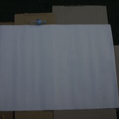 クッションフロアシート② 室内床リフォーム用 サイズ約1.3帖=122x184x0.2cm 大きめな砂目模様 明るいグレー色  未使用保管品  取りに来ていただける方  受け渡し日時自由        の画像