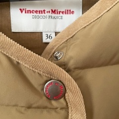 VINCENT ET MIREILLE / ヴァンソンミレイユ　ステッチレスダウンショートダウンジャケットの画像